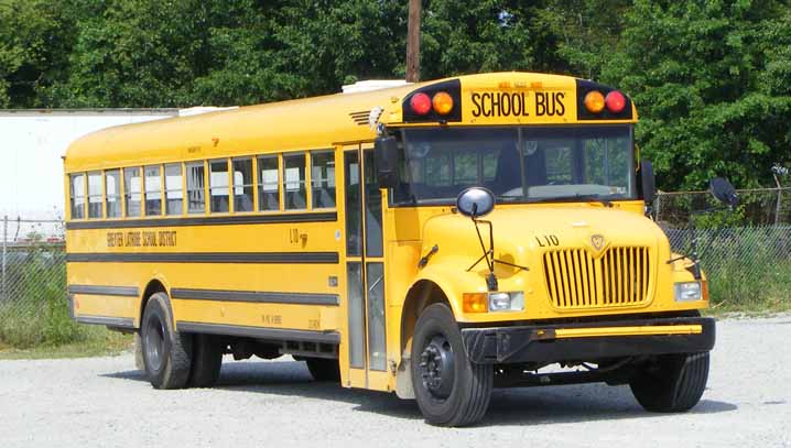 Greater Latrobe School District International school bus